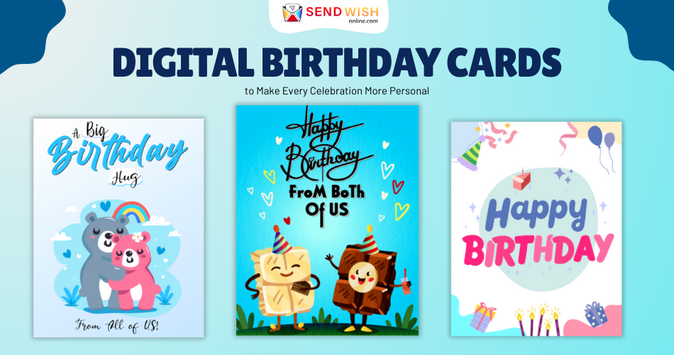 Digital birthday cards