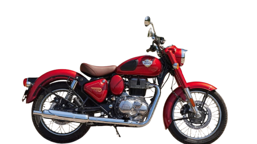royal enfield classic 350 red