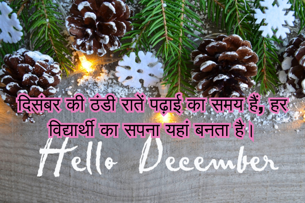 December shayari